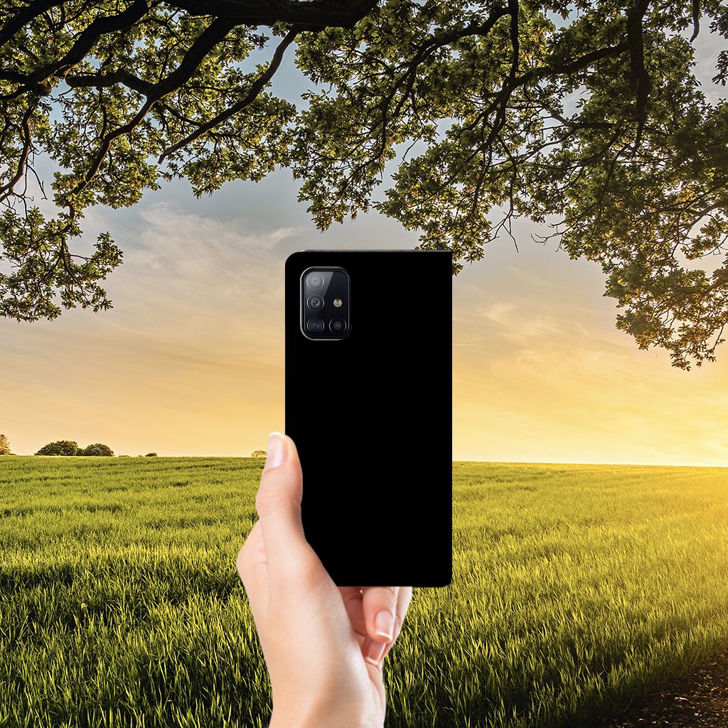 Samsung Galaxy A71 Magnet Case Cow - B2C Telecom