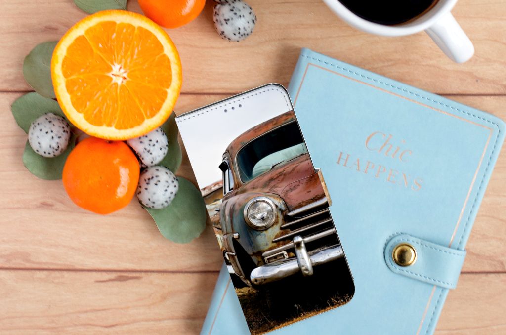 OnePlus 10 Pro Telefoonhoesje met foto Vintage Auto