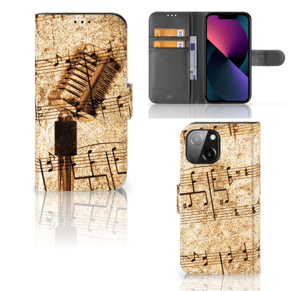 iPhone 13 Mini Telefoonhoesje met foto Bladmuziek