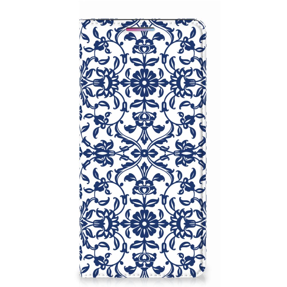 Motorola Moto G60s Smart Cover Flower Blue - B2C Telecom