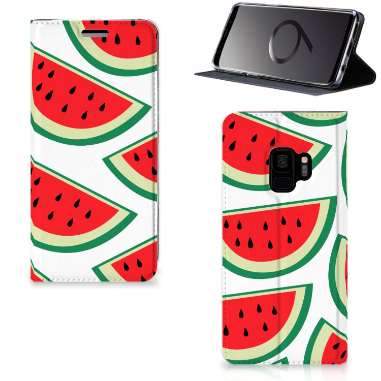 Samsung Galaxy S9 Flip Style Cover Watermelons