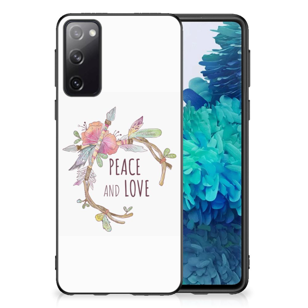 Samsung Galaxy S20 Bumper Hoesje Boho Text