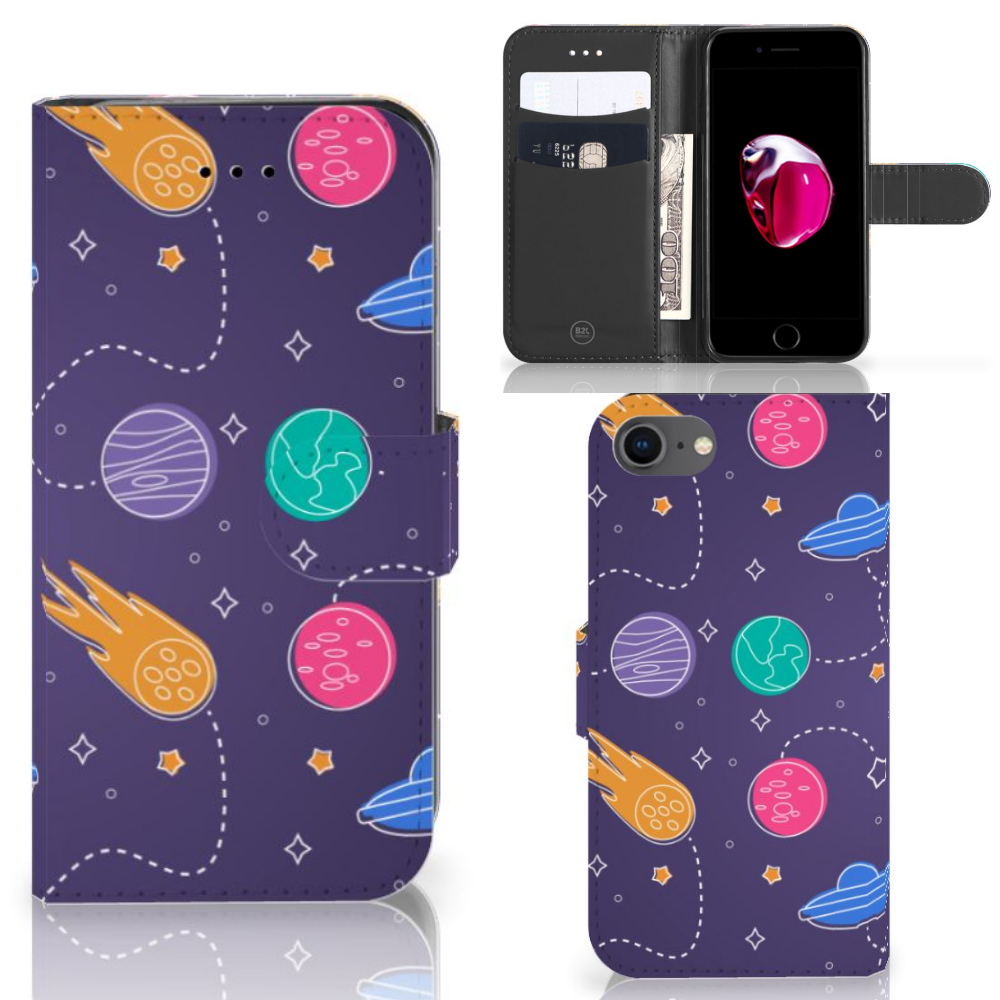 iPhone 7 | 8 | SE (2020) | SE (2022) Wallet Case met Pasjes Space