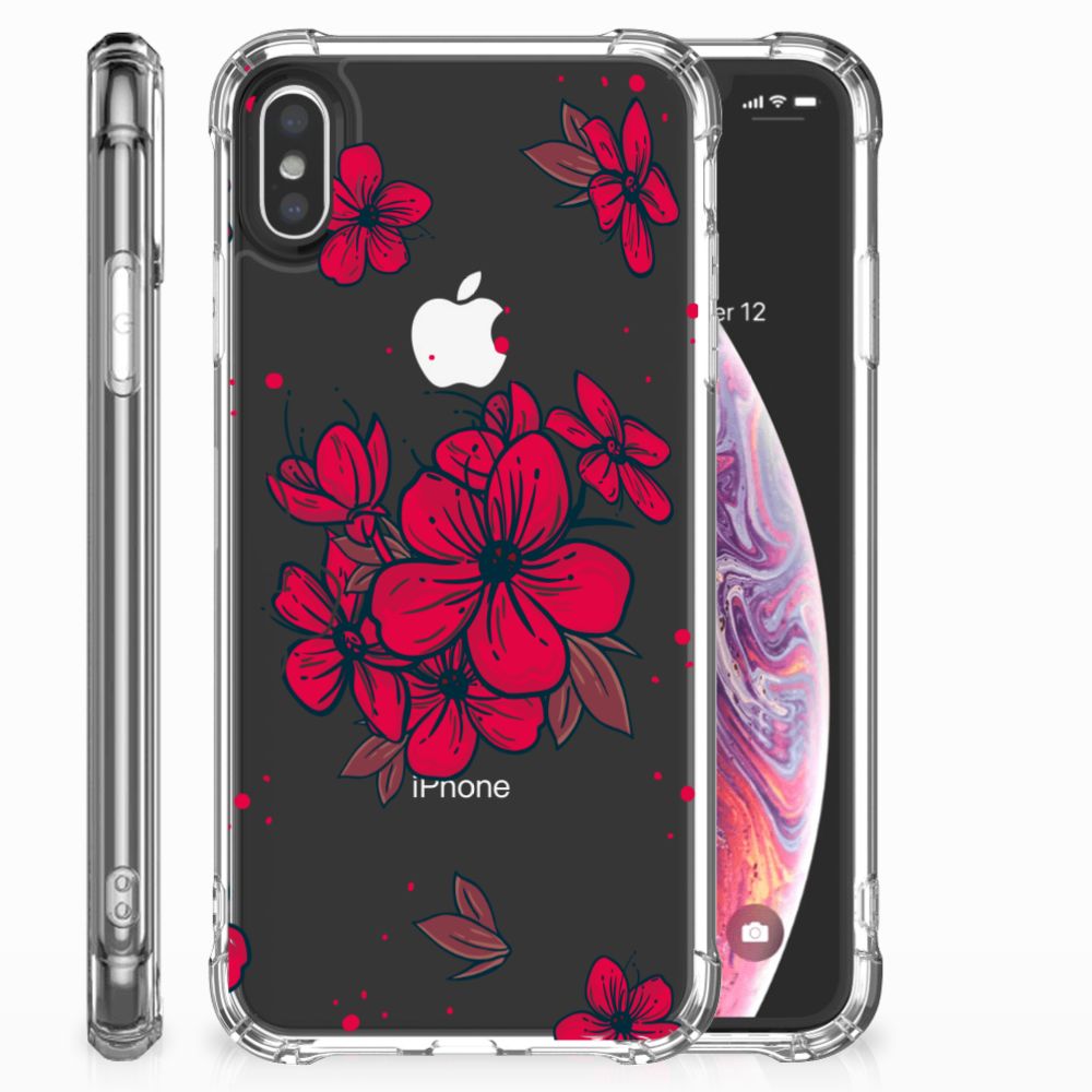 Apple iPhone Xs Max Case Blossom Red