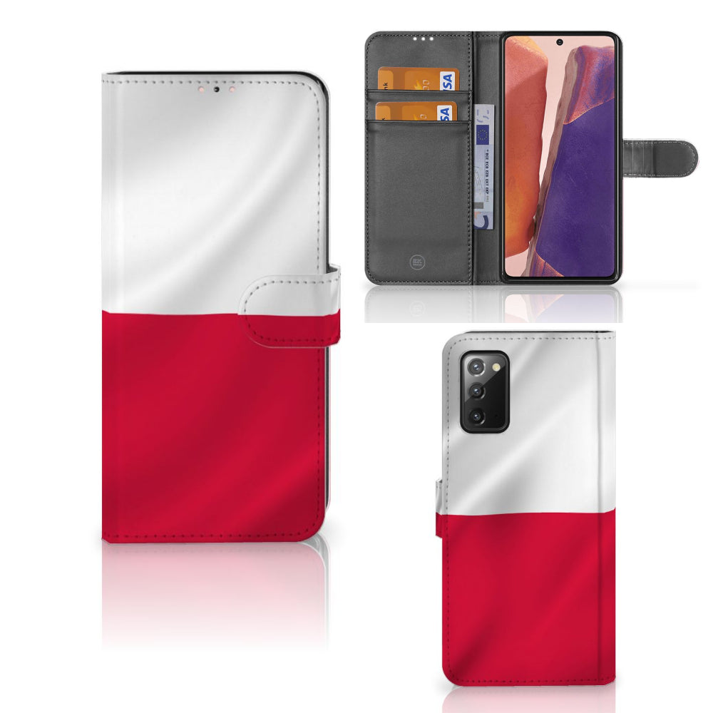 Samsung Galaxy Note 20 Bookstyle Case Polen