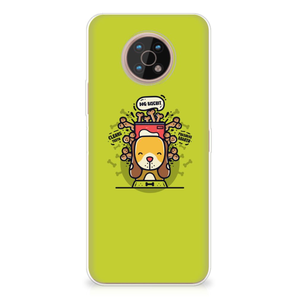 Nokia G50 Telefoonhoesje met Naam Doggy Biscuit B2C Telecom