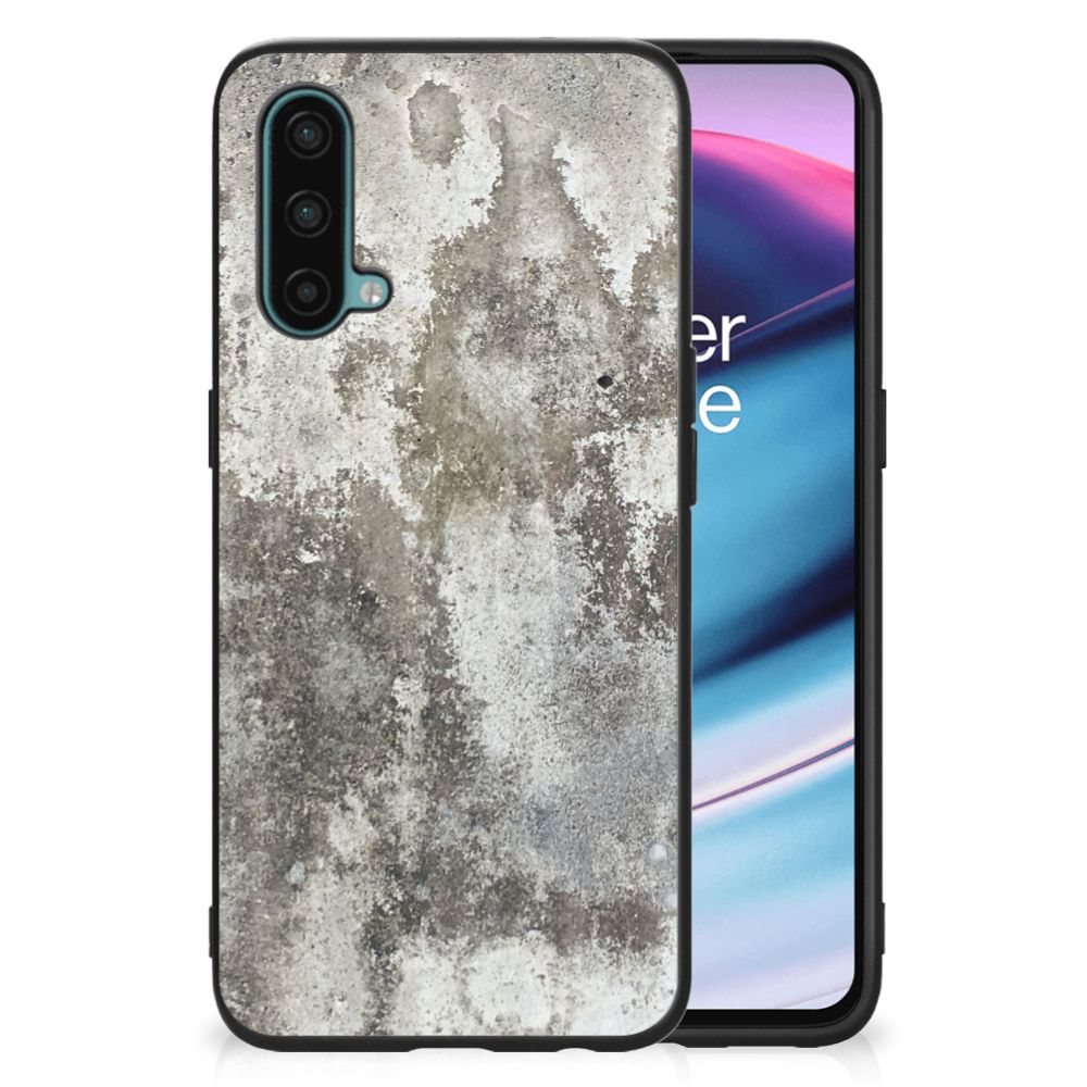OnePlus Nord CE 5G Marmeren Print Telefoonhoesje Beton Print