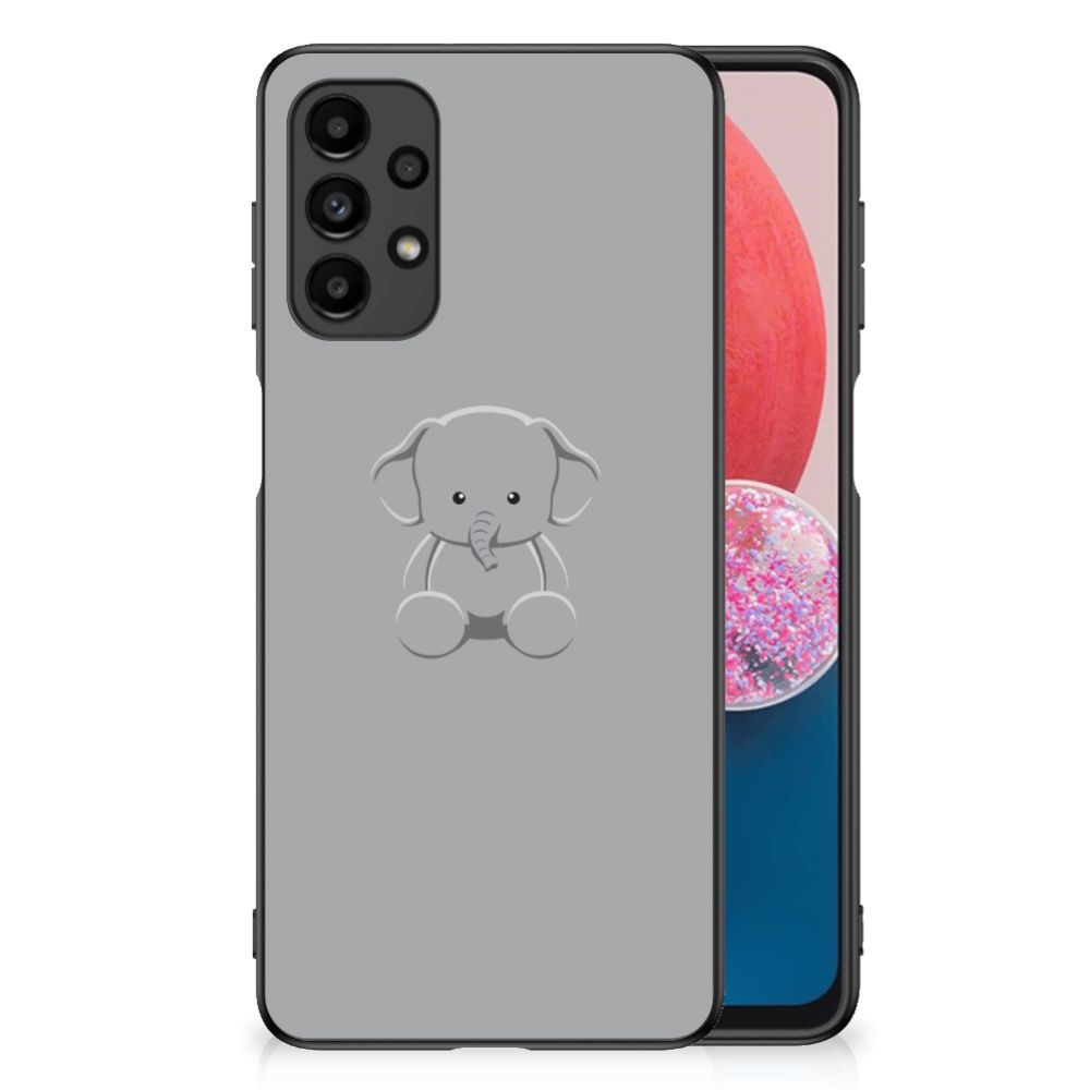 Samsung Galaxy A13 4G Hoesje Grijs Baby Olifant B2C Telecom