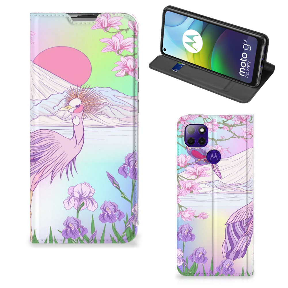 Motorola Moto G9 Power Hoesje maken Bird - B2C Telecom