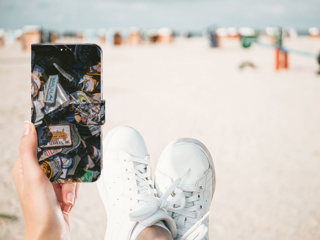 Motorola Moto G7 | G7 Plus Telefoonhoesje met foto Badges