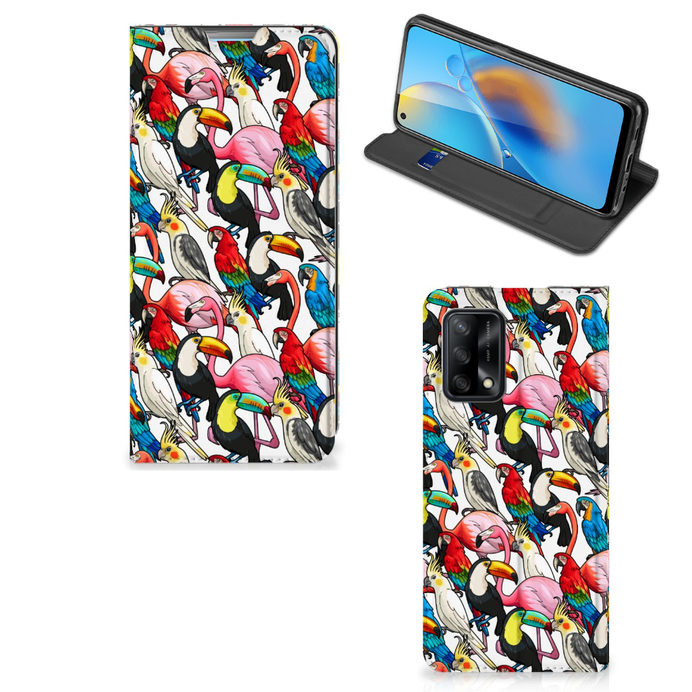 OPPO A74 4G Hoesje maken Birds - B2C Telecom