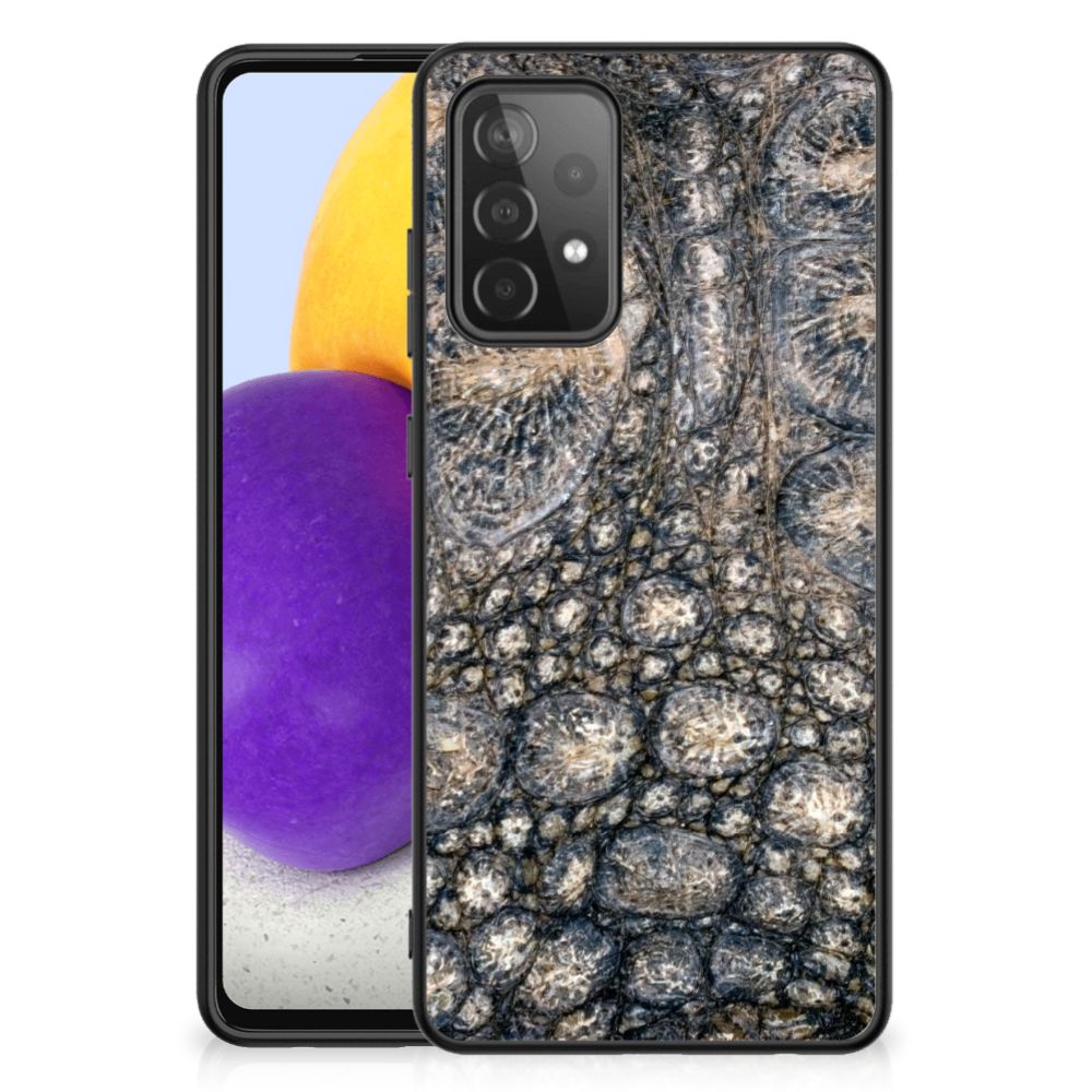 Samsung Galaxy A72 (5G/4G) Dierenprint Telefoonhoesje Krokodillenprint