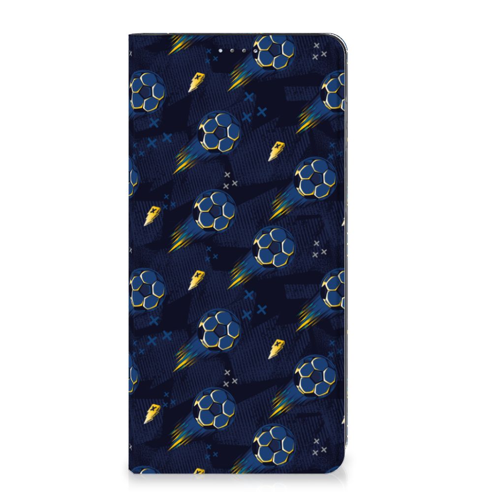 Hoesje met Magneet voor OPPO A17 Voetbal