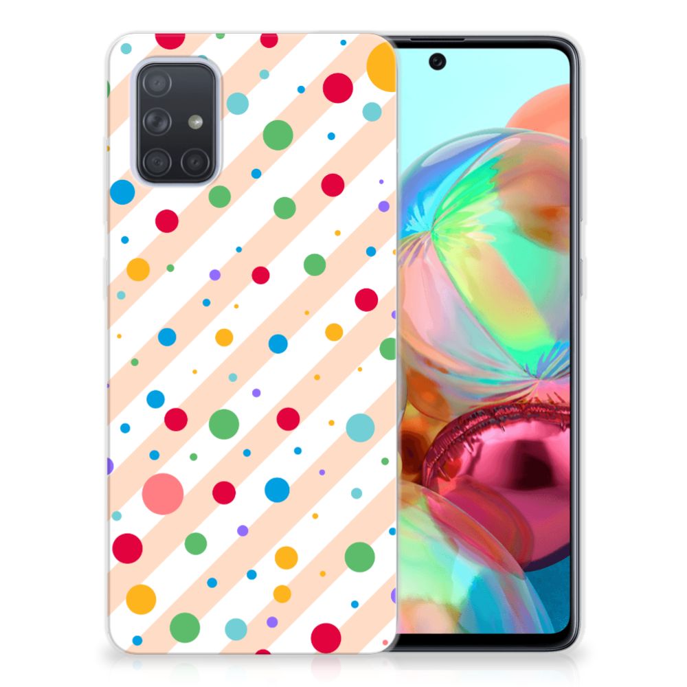 Samsung Galaxy A71 TPU bumper Dots