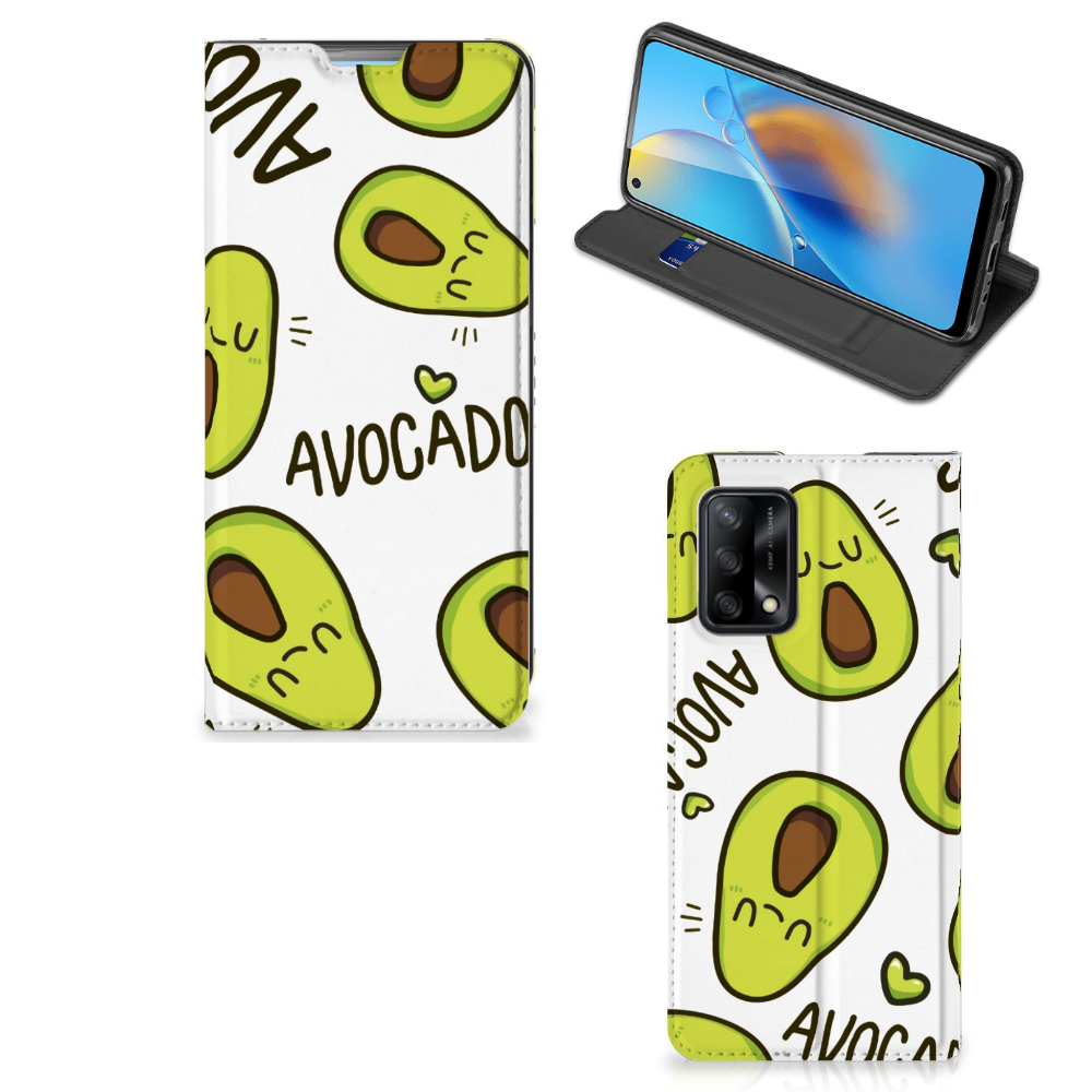 OPPO A74 4G Magnet Case Avocado Singing - B2C Telecom