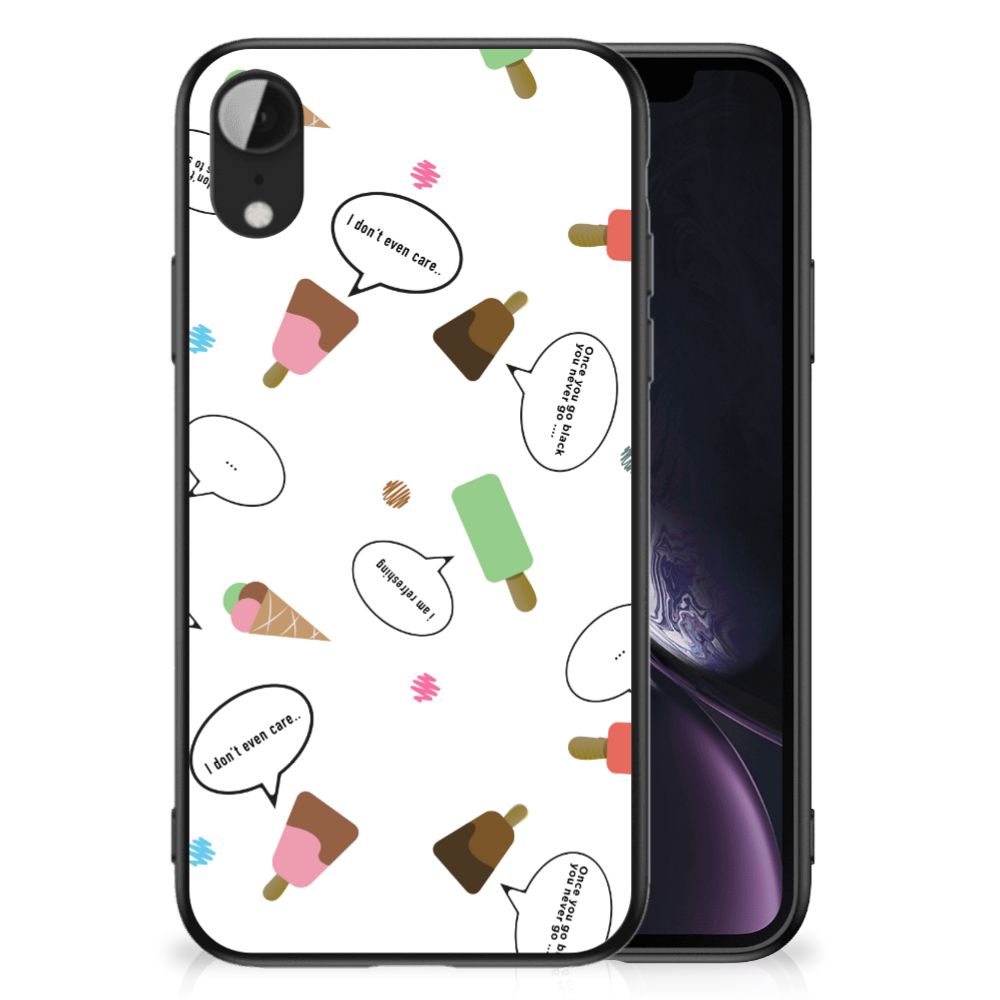Apple iPhone XR Back Cover Hoesje IJsjes