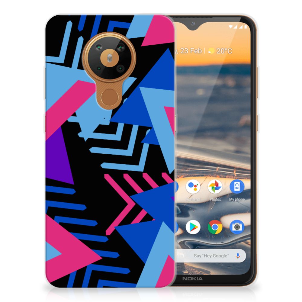 Nokia 5.3 TPU Hoesje Funky Triangle B2C Telecom