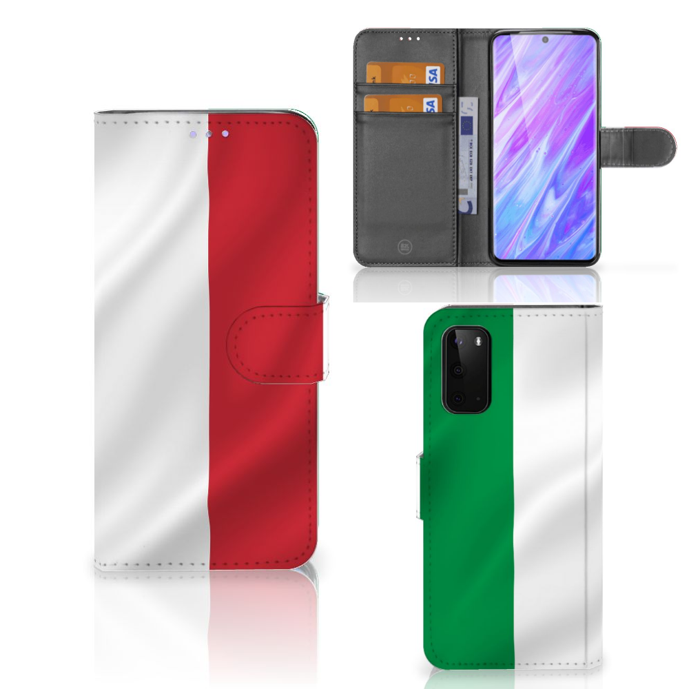 Samsung Galaxy S20 Bookstyle Case Italië
