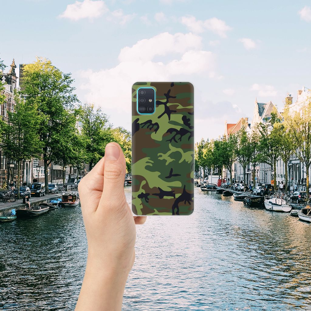 Samsung Galaxy A51 TPU bumper Army Dark B2C Telecom