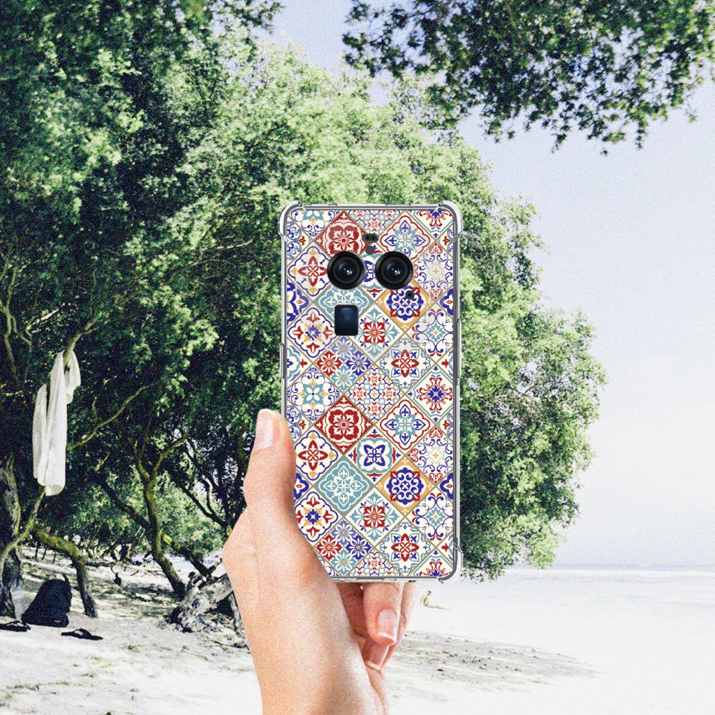 OPPO Find X6 Pro Anti-Shock Hoesje Tiles Color B2C Telecom