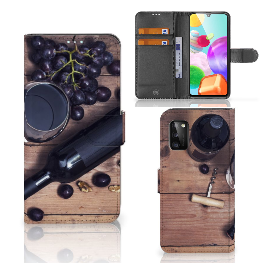 Samsung Galaxy A41 Book Cover Wijn