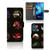 Motorola G8 Power Lite Leuk Hoesje Cartoon met dierenlogo's op een zwart design