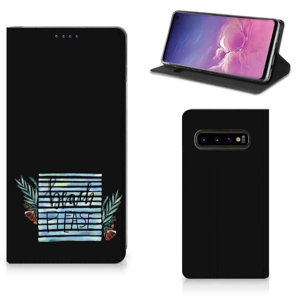 Samsung Galaxy S10 Magnet Case Boho Beach