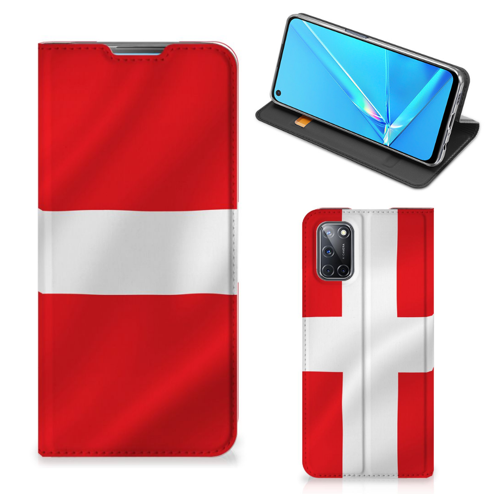 OPPO A52 | A72 Standcase Denemarken - B2C Telecom