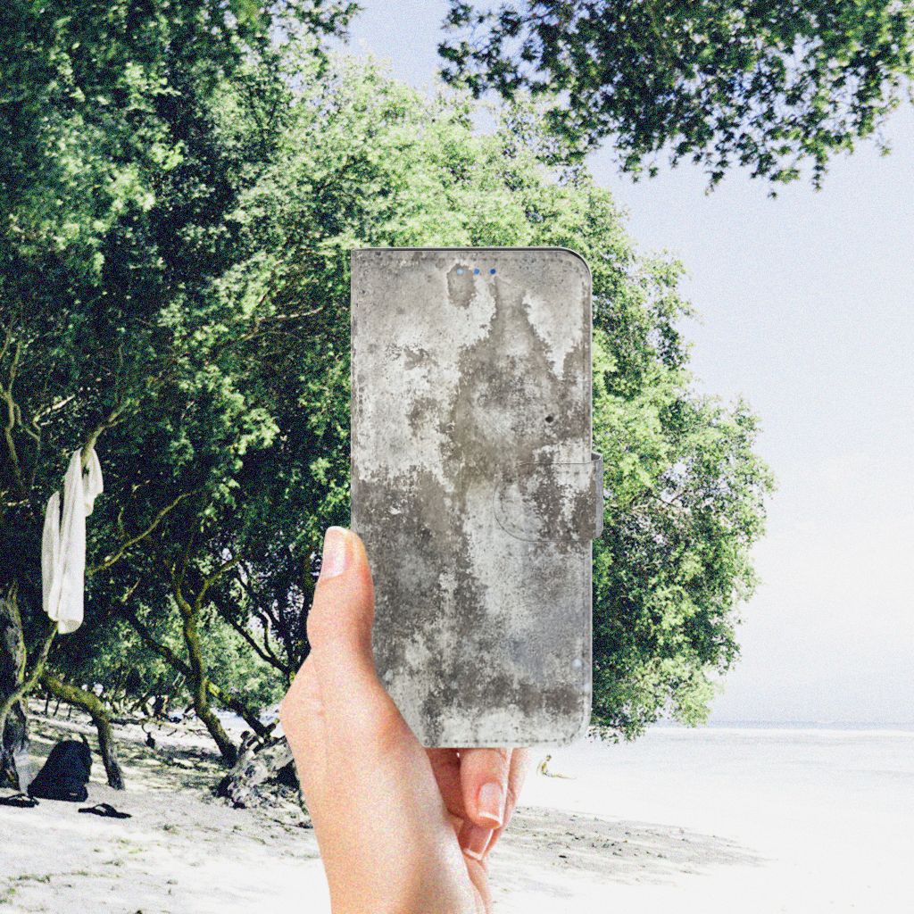 OPPO Find X3 Neo 5G Bookcase Beton Print