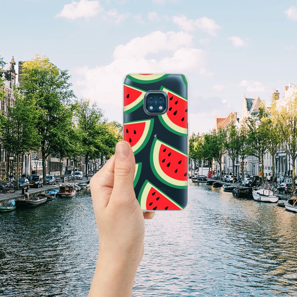 Nokia XR20 Siliconen Case Watermelons
