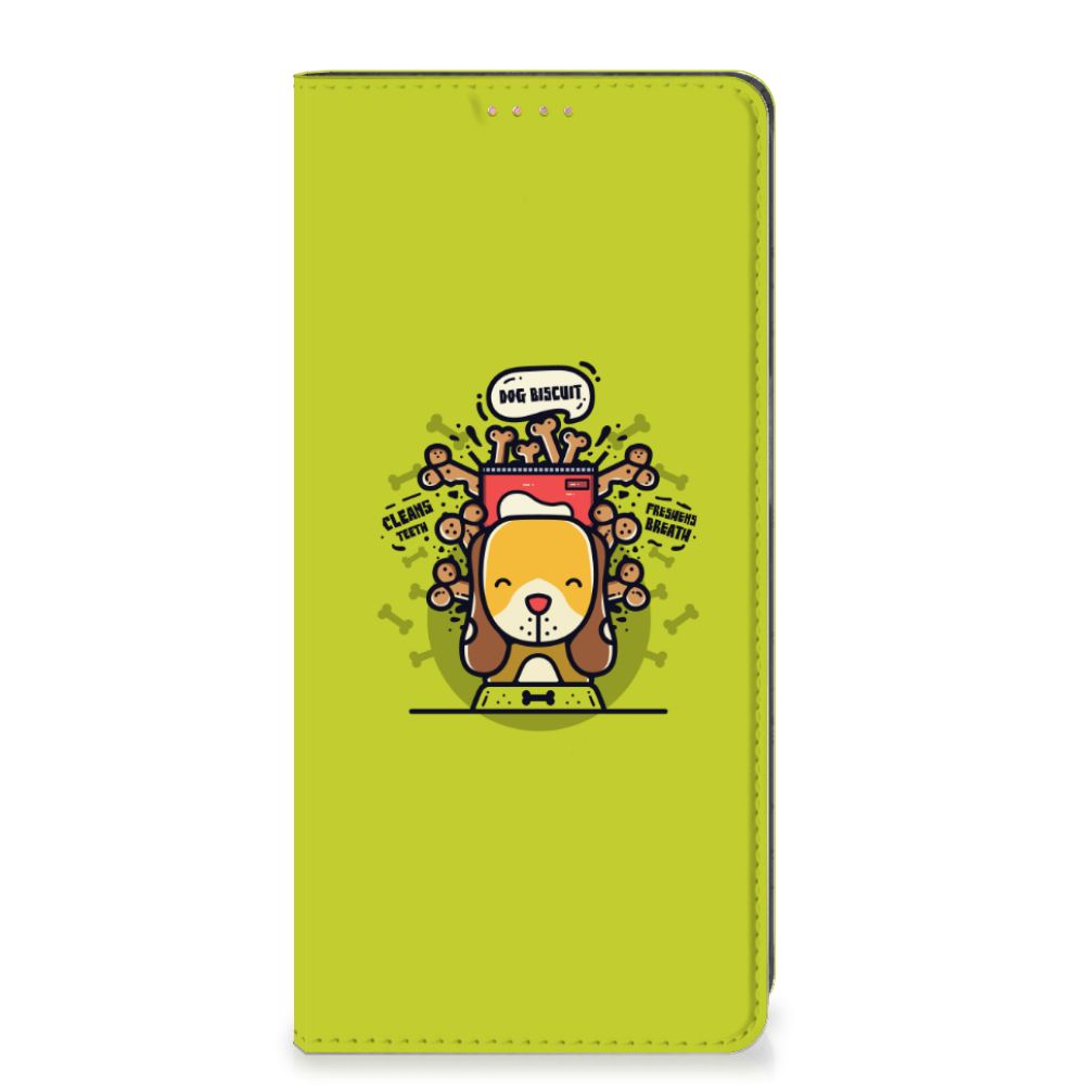 OPPO A54 5G | A74 5G | A93 5G Magnet Case Doggy Biscuit - B2C Telecom