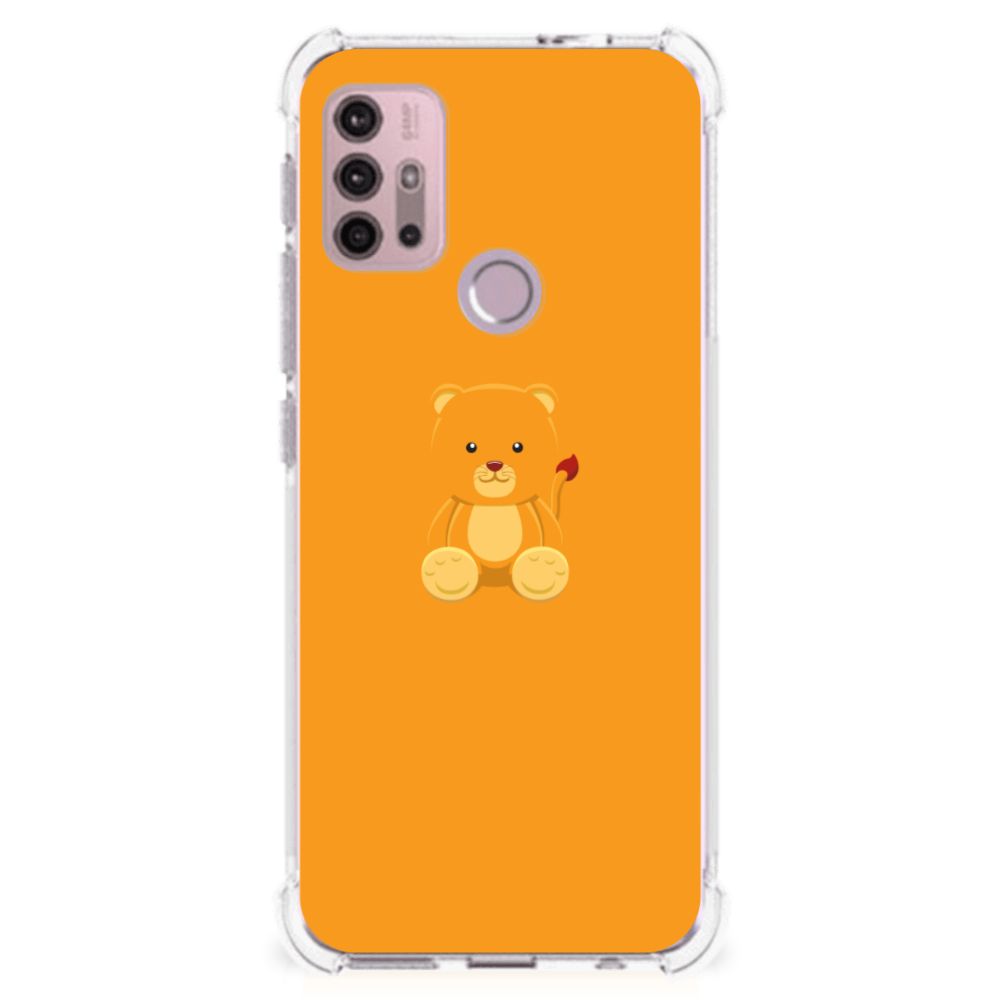 Motorola Moto G30 | G20 | G10 Stevig Bumper Hoesje Baby Beer B2C Telecom