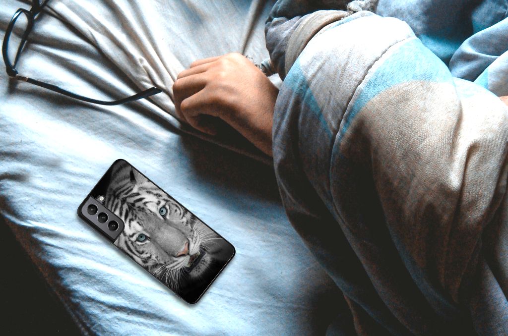 Samsung Galaxy S21FE Dierenprint Telefoonhoesje Tijger B2C Telecom