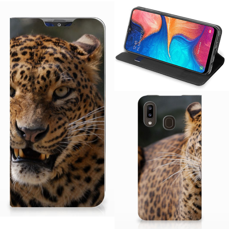 Samsung Galaxy A30 Hoesje maken Luipaard