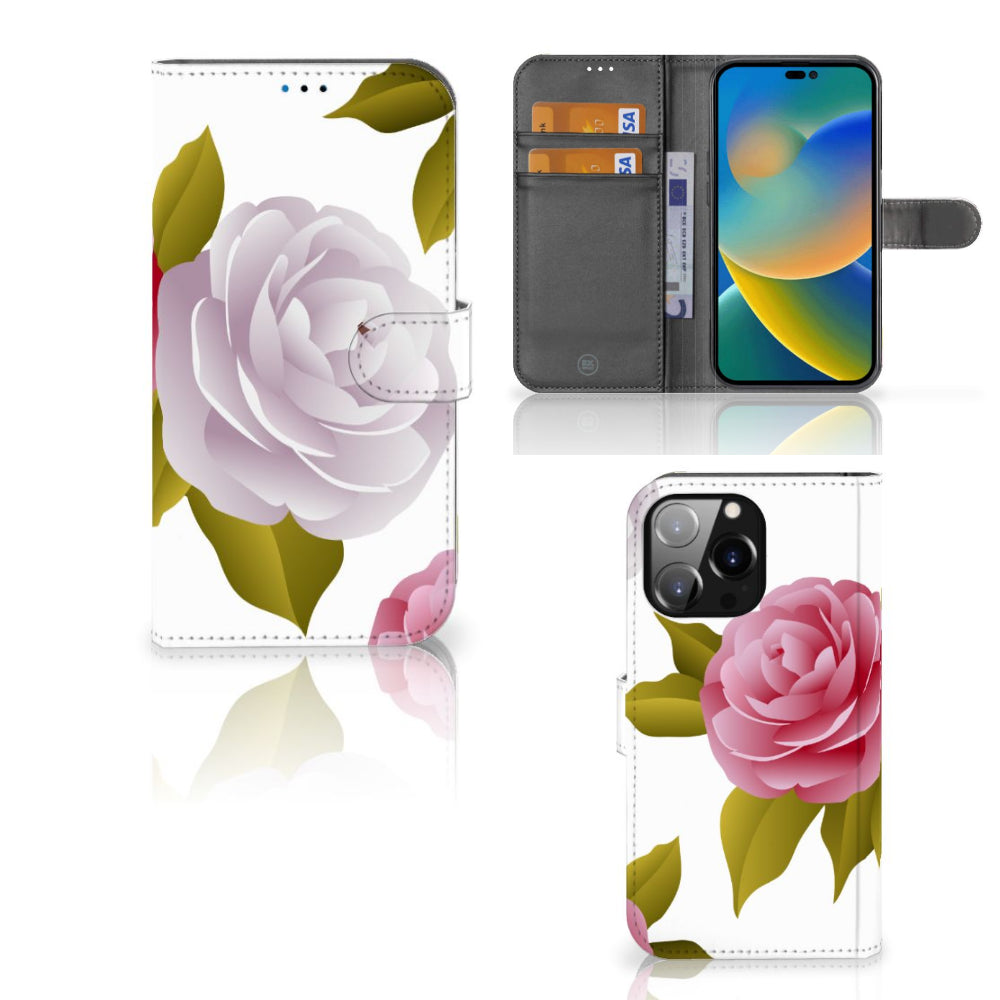 iPhone 14 Pro Max Hoesje Roses