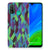 Huawei P Smart 2020 TPU Hoesje Abstract Green Blue B2C Telecom