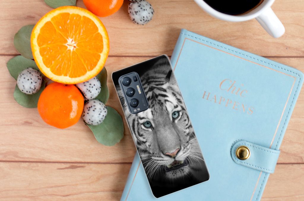 OPPO Find X3 Neo TPU Hoesje Tijger B2C Telecom
