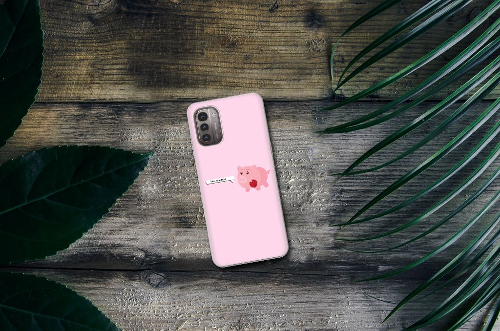 Nokia G21 | G11 Telefoonhoesje met Naam Pig Mud B2C Telecom
