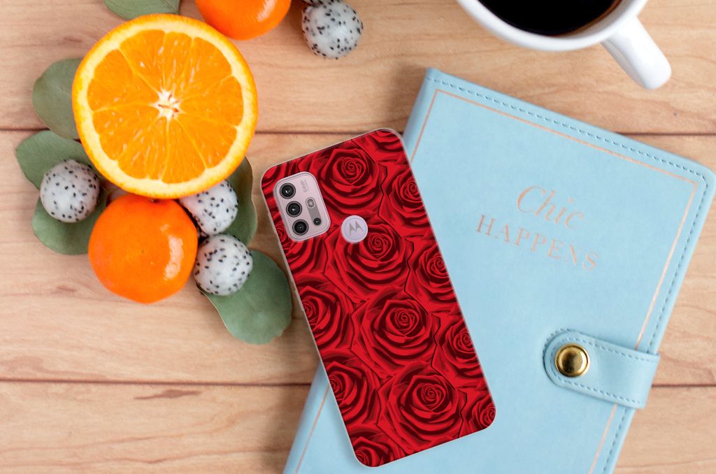 Motorola Moto G30 | G10 TPU Case Red Roses B2C Telecom