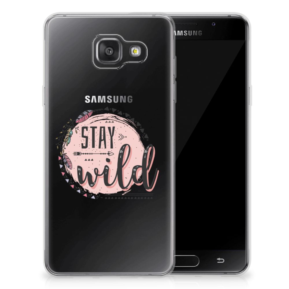 Samsung Galaxy A3 2016 Telefoonhoesje met Naam Boho Stay Wild