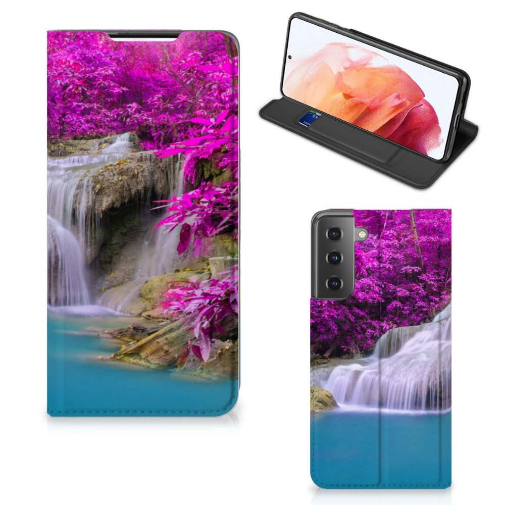 Samsung Galaxy S21 Book Cover Waterval - B2C Telecom