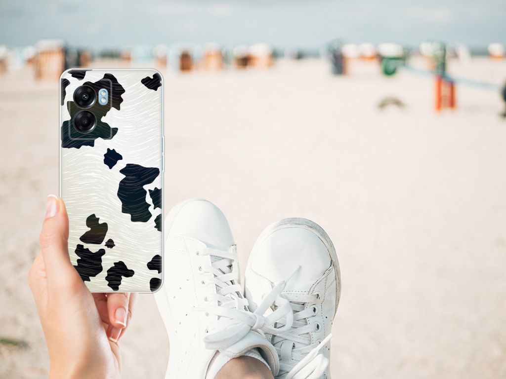 OPPO A77 | A57 5G TPU Hoesje Koeienvlekken B2C Telecom