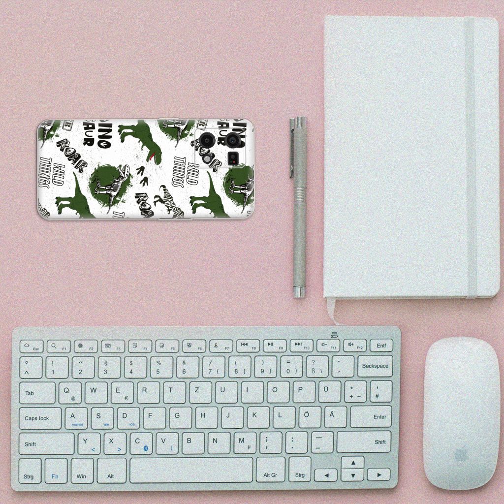 TPU Hoesje voor OPPO Reno7 4G Dinosaurus B2C Telecom