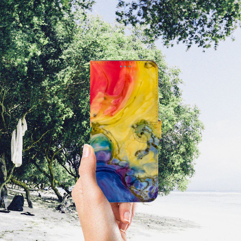 Hoesje Motorola Moto G51 5G Watercolor Dark