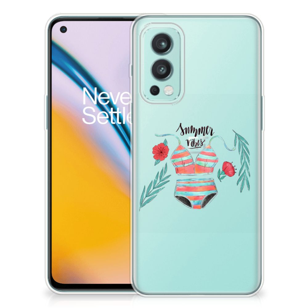 OnePlus Nord 2 5G Telefoonhoesje met Naam Boho Summer B2C Telecom