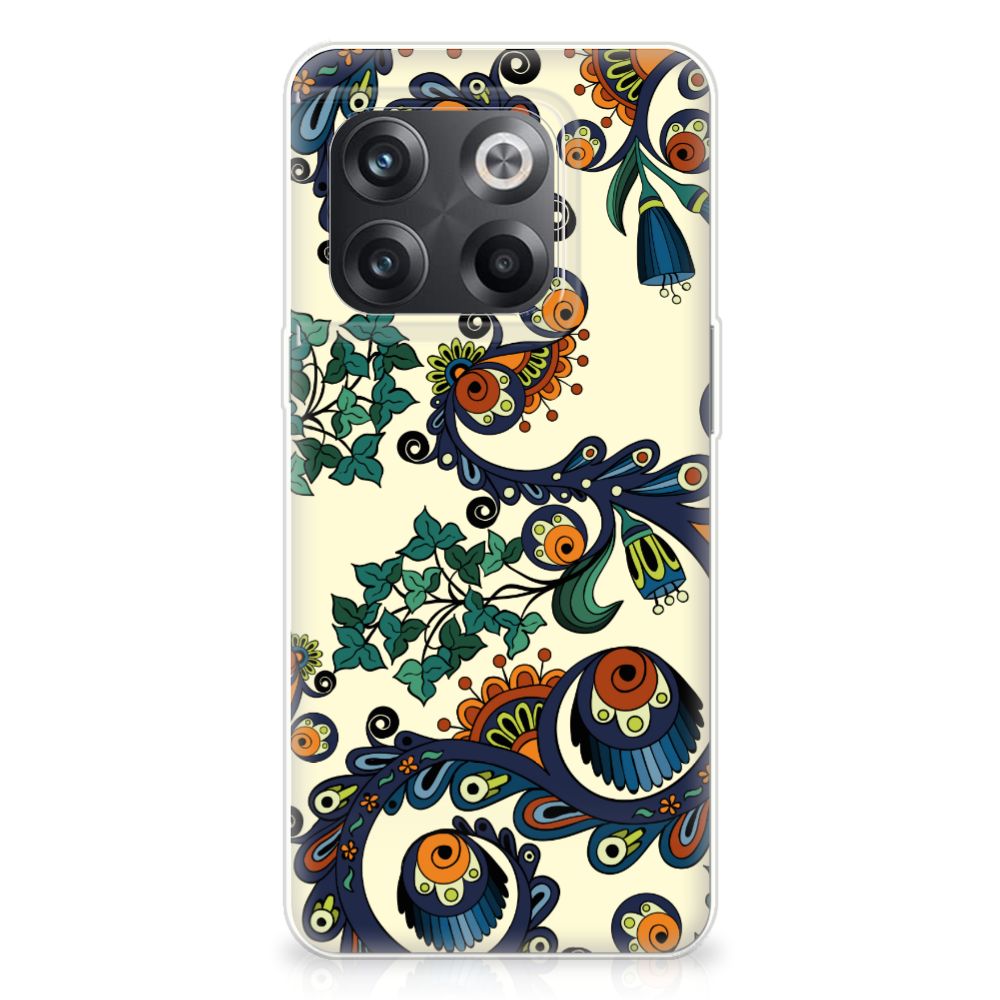 Siliconen Hoesje OnePlus 10T Barok Flower B2C Telecom