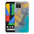 Google Pixel 4 TPU Siliconen Hoesje Marble Blue Gold B2C Telecom