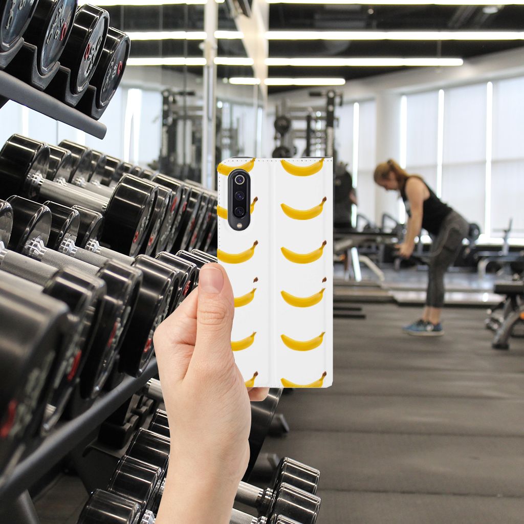 Xiaomi Mi 9 Flip Style Cover Banana