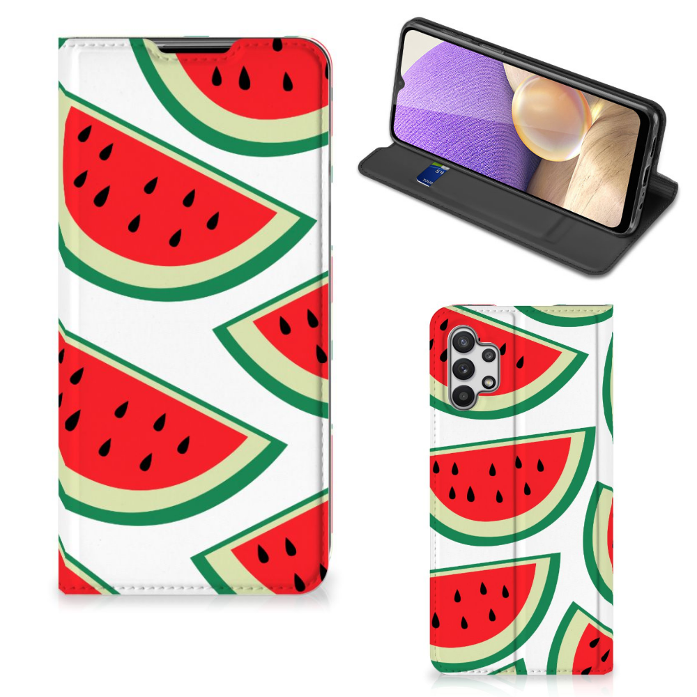 Samsung Galaxy A32 5G Flip Style Cover Watermelons - B2C Telecom