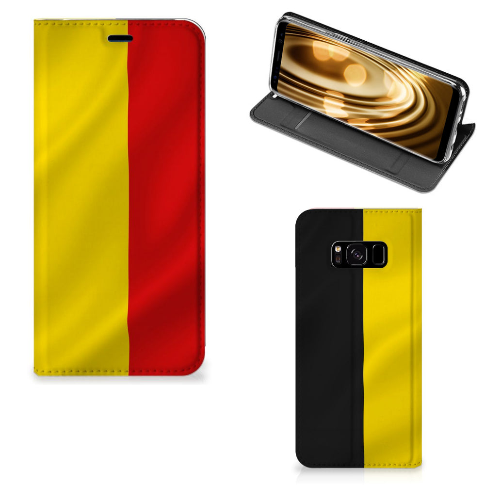 Samsung Galaxy S8 Standcase Belgische Vlag